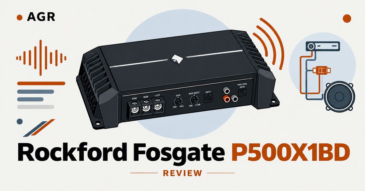 Rockford Fosgate Punch P500X1BD Review: 1-Ohm Bass Power