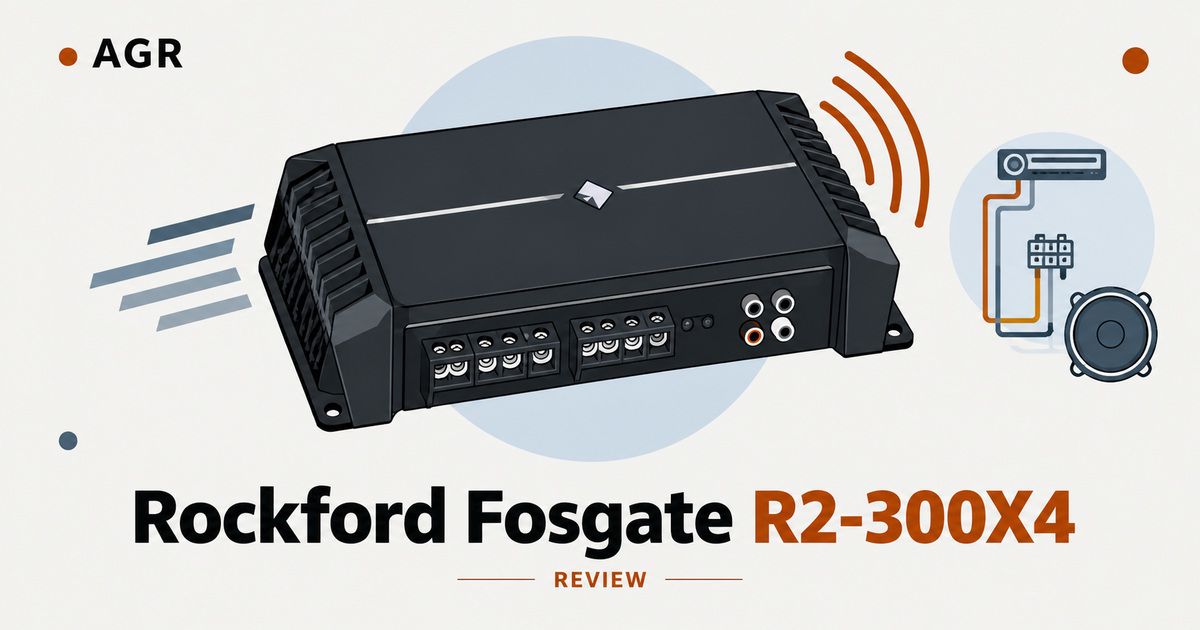 Rockford Fosgate Prime R2-300X4 Review: Easy Setup, Modest Power